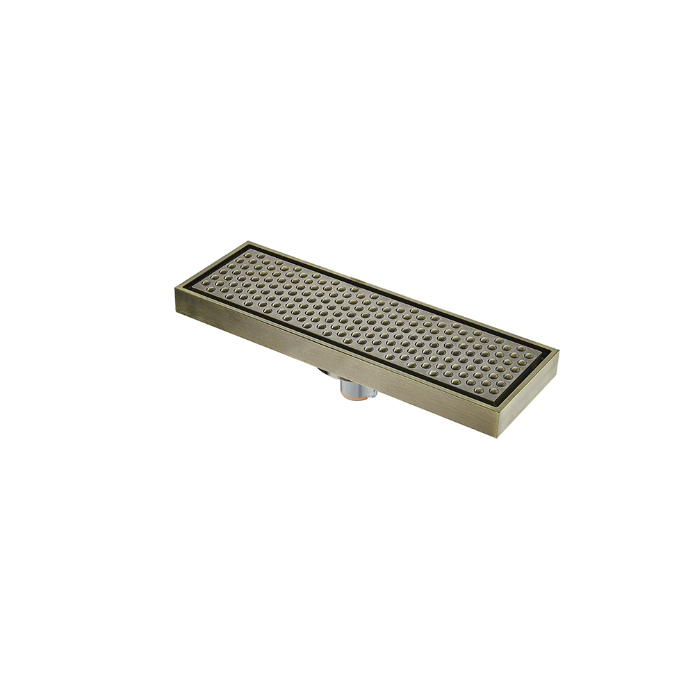 High-quality <a href='/300mm-brass-floor-drain/'>300mm Brass Floor Drain</a> with Hair Trap - Factory Direct <a href='/brass-shower-drain/'>Brass Shower Drain</a>