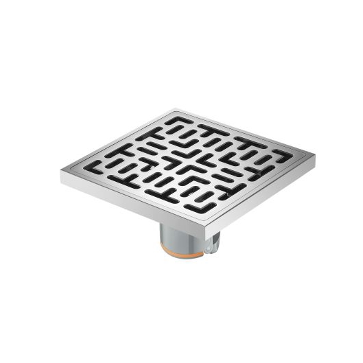 Matco-Norca cast iron shower drain with square strainer | 2019-10-31  | Supply House Times