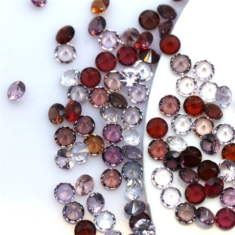 Natrual Color Spinel Loose Gems Round 1.0mm (3)