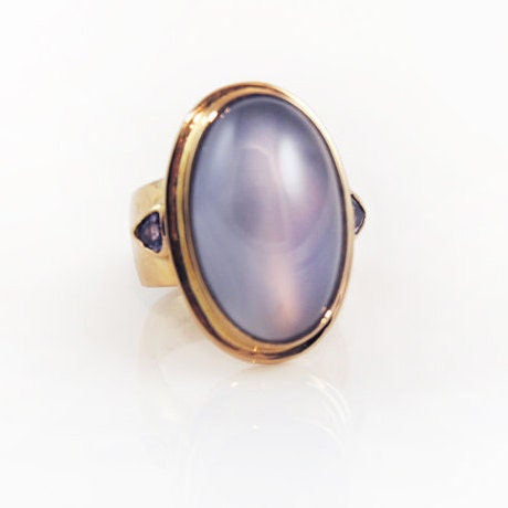 Natural Peacock Tanzanite Ring 14K Solid Gold 1.71ct Gemstone Ring Sol  gemcitygems.com