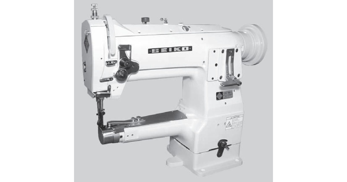 Used sewing machines feed off arm flat seamer