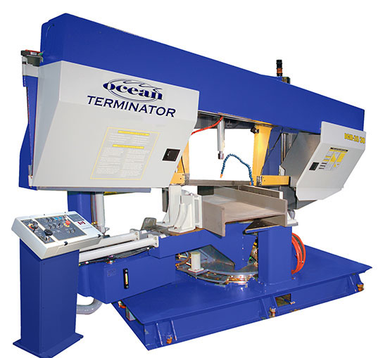 NC Double Column Metal Cutting Band Saw - Automatic Hitch Feed - Fiora Machinery