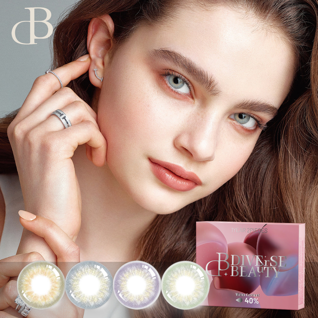 Contact Lens Wholesale Soft Contacts Eyes Color Lens Cosmetic Natural Colored Eye Contact Lenses