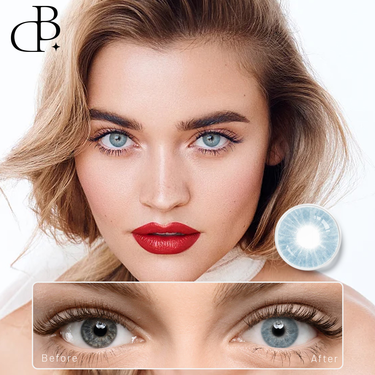 Factory Direct: DBEYES Colored Contact Lenses with Prescription Power - Free Shipping!