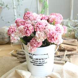 Ball Chrysanthemum Small Hand Flower Artificial Flower Party Tables Decorations Bouquet Real Looking Flower