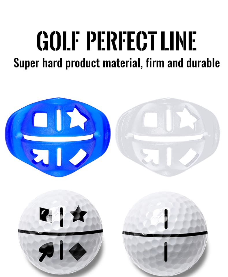 New design Golf Ball Line Drawing Marker set with 1 pen Alignment Tool Factory Supplier (1)