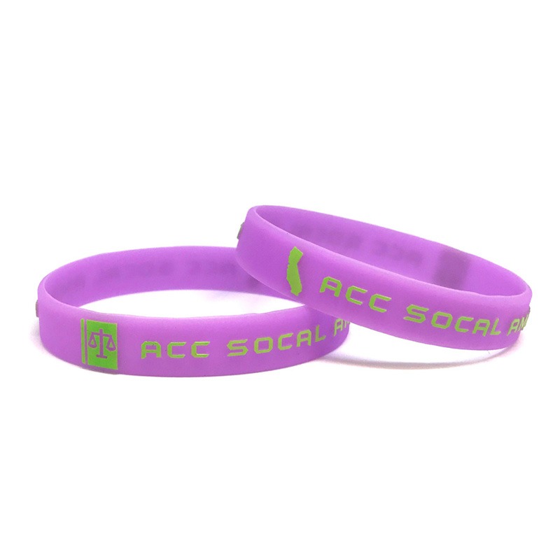 Custom Silicone Bracelets-1 Inch-Embossed Printed-UV-Factory Supply  <a href='/custom-silicone-wristband/'>Custom Silicone Wristband</a> Canada