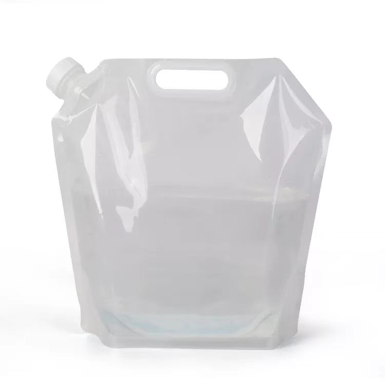 Factory wholesales Hiking Travel Portable Laminated Plastic Sports Outdoor Drinking Water Bag