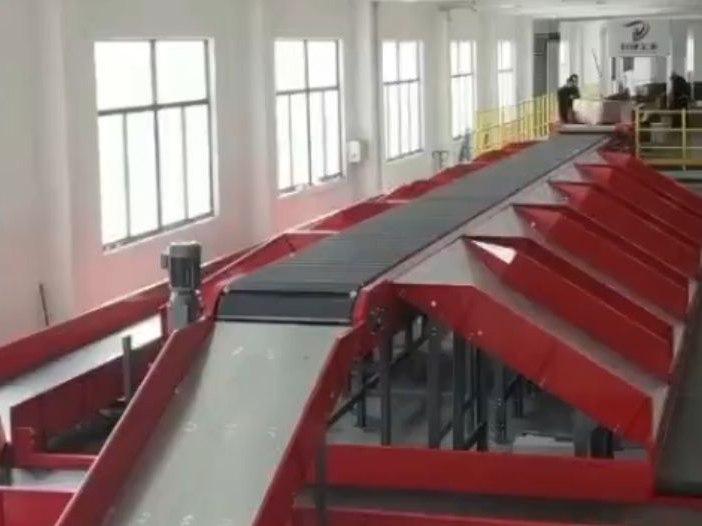 Factory-Made Linear Cross Belt Sorting System for Efficient Sorting