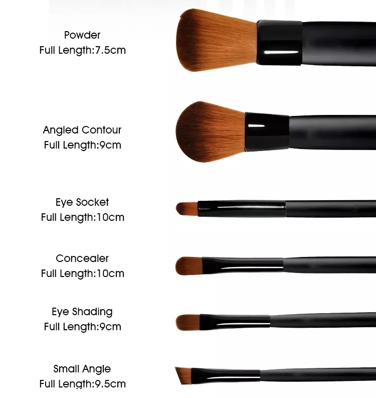 7pcs makeup brush set 1