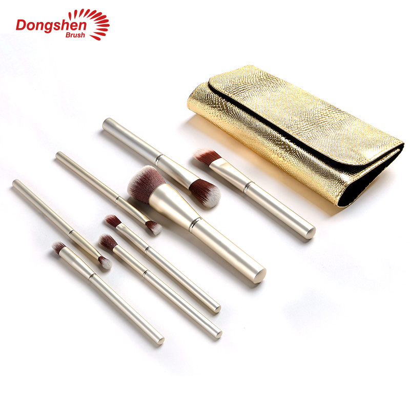 8pcs gold brush set (2)