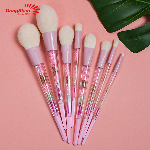 plastic makeup brush set (5)