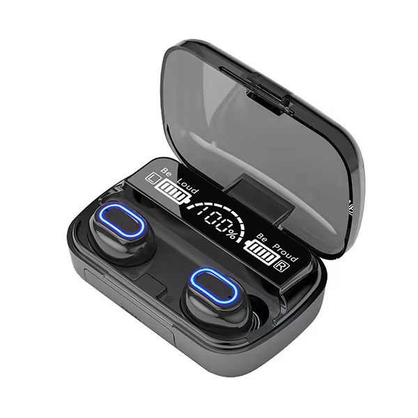 DOSLY TWS Bluetooth Earbuds - Factory Direct Sports Headphones with LCD Display & Long Battery Life DS-M1