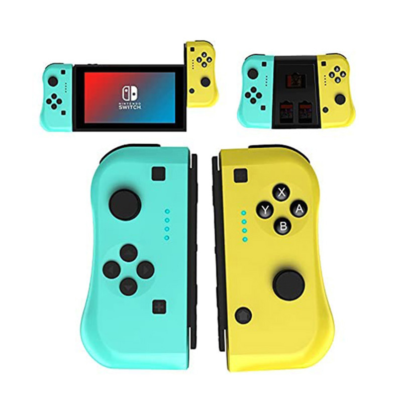 Joy Con <a href='/controller/'>Controller</a> Compatible for Nintendo Switch, Wireless Controllers Compatible for Switch Lite, Replacement Compatible for Switch Joy Pad, Motion Control, Yellow and Green with Grip