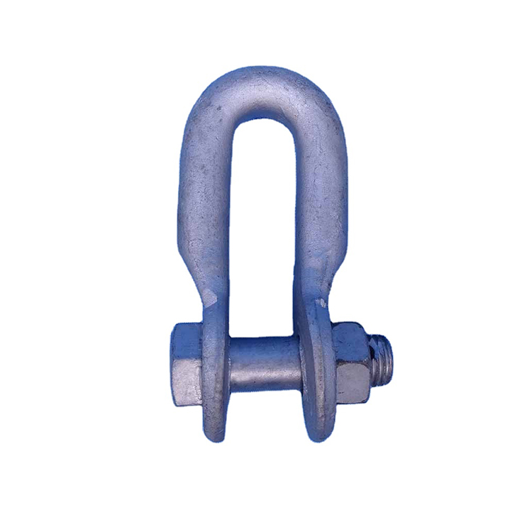 Factory Direct: Durable Ds <a href='/hot-dip-galvanized/'>Hot Dip Galvanized</a> U-7 Anchor Shackles for Power Transmission Fittings