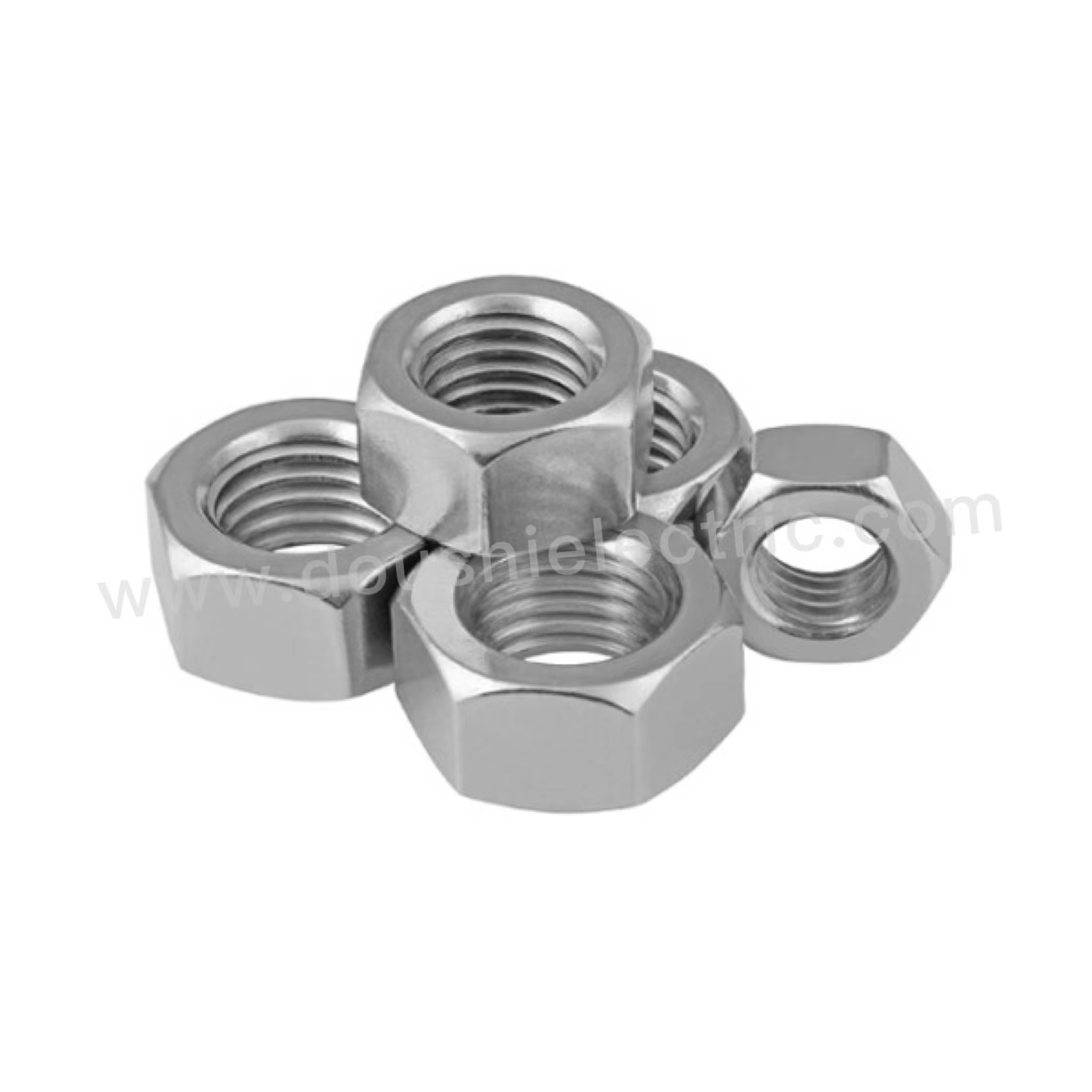 High quality DIN934 hex nut Zinc plate carbon steel nut and bolt 4.8/8.8 grade fastener