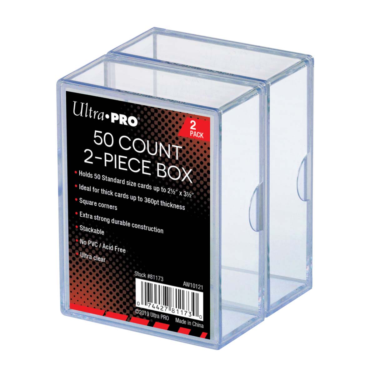 BCW Pro-Mold Plastic Box ~ 100 count 2 Piece Box | The CORE