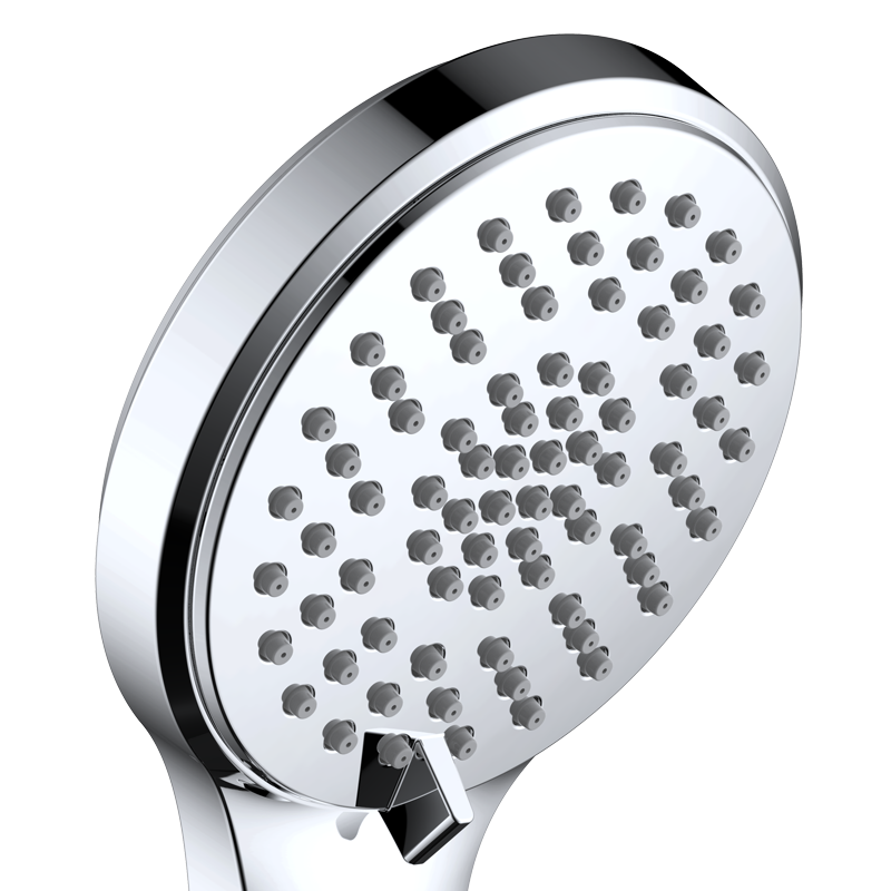 3F hand shower Trickle button Plated face plate handshower 