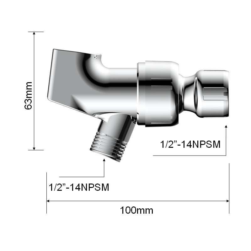 Shower arm mount