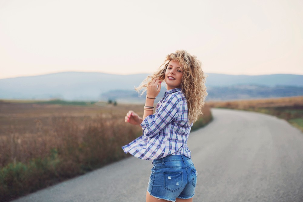 Ruched Paper Bag Jean Shorts - Clothing | Ardene