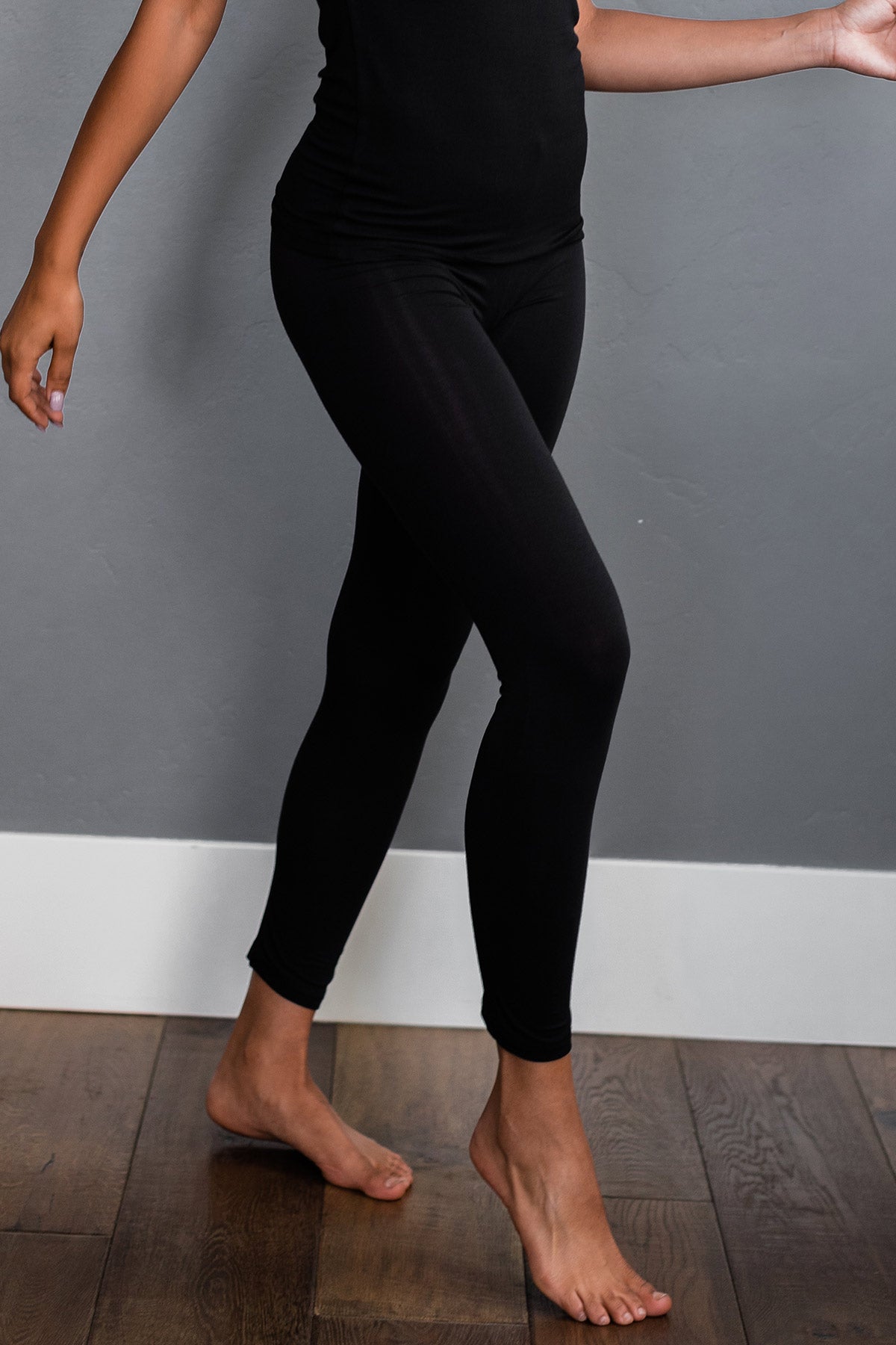 Bliss Lightweight Full Length Bamboo Legging (1)