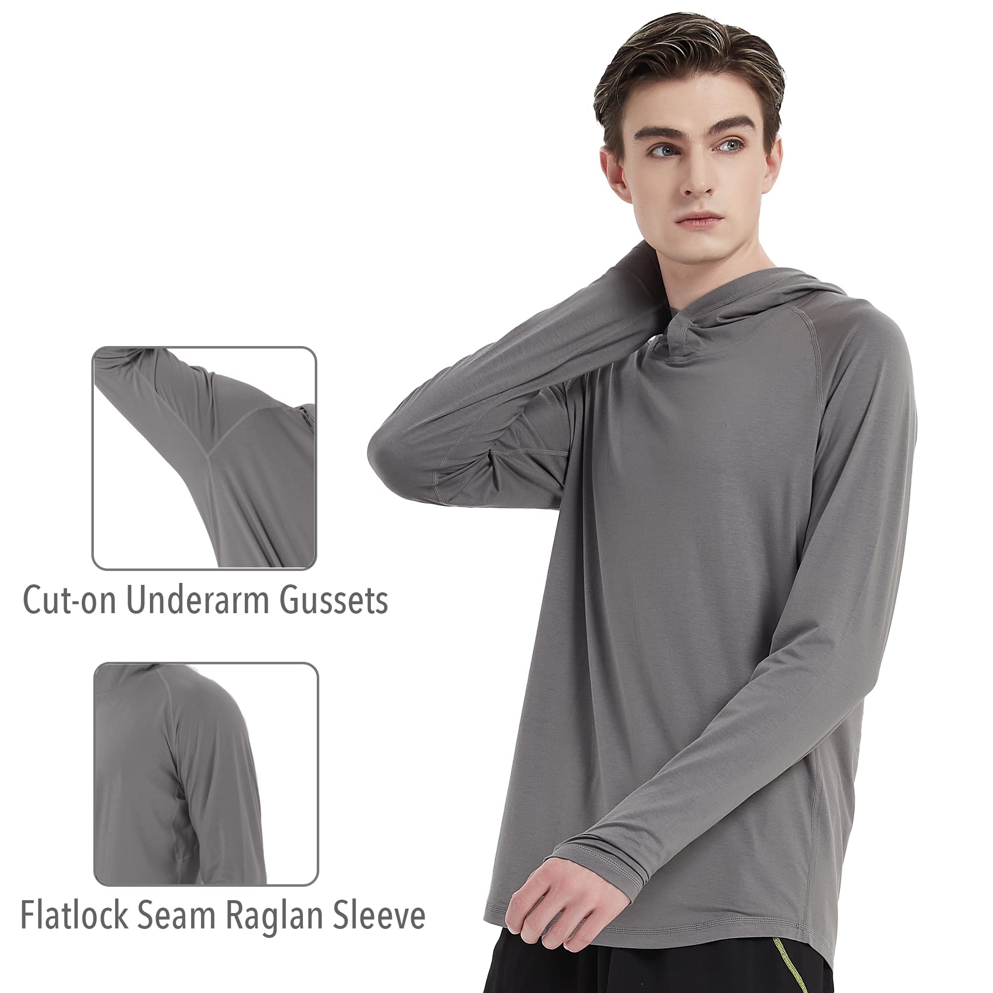 Men's Bamboo Hoodie Shirt (3)