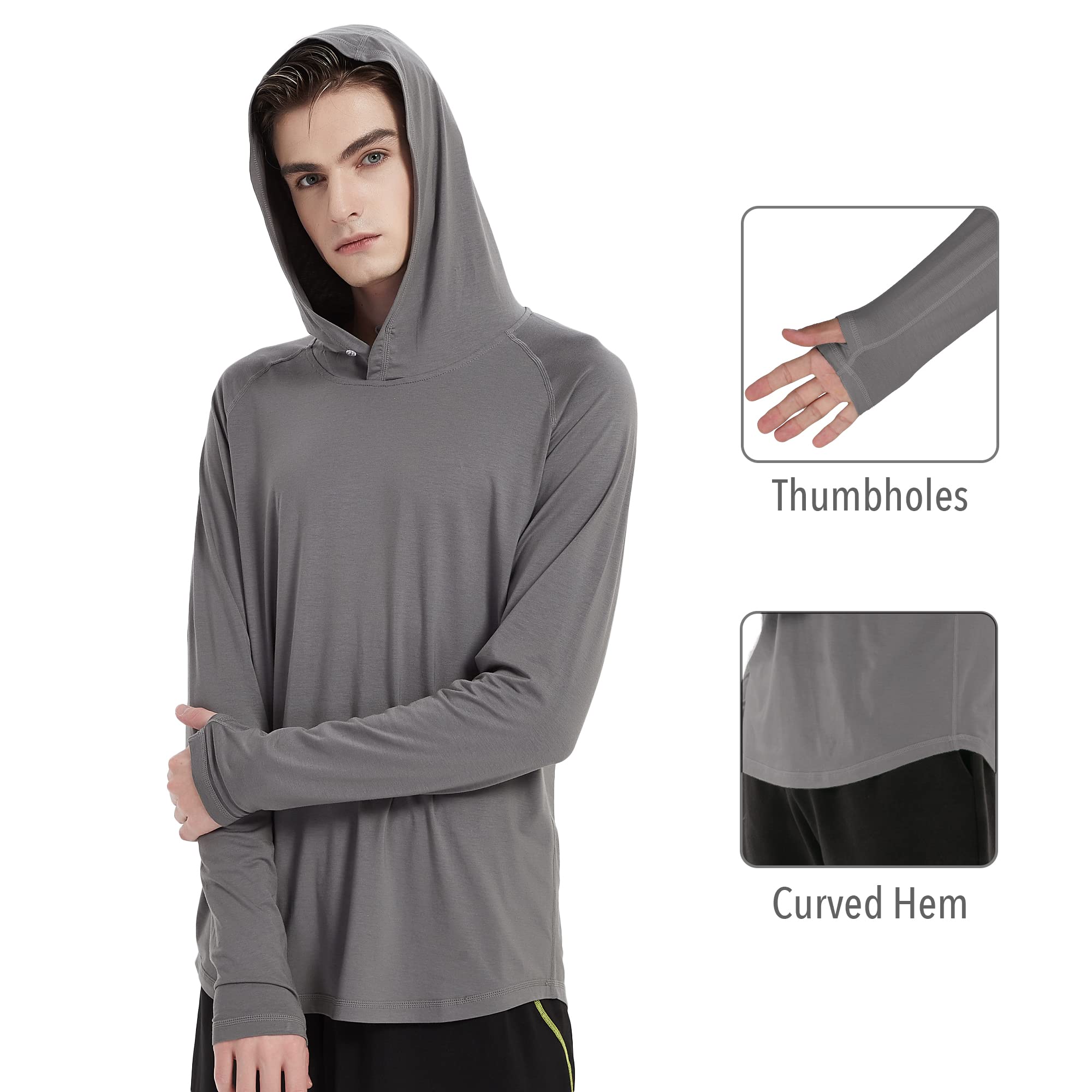 Men's Bamboo Hoodie Shirt (4)