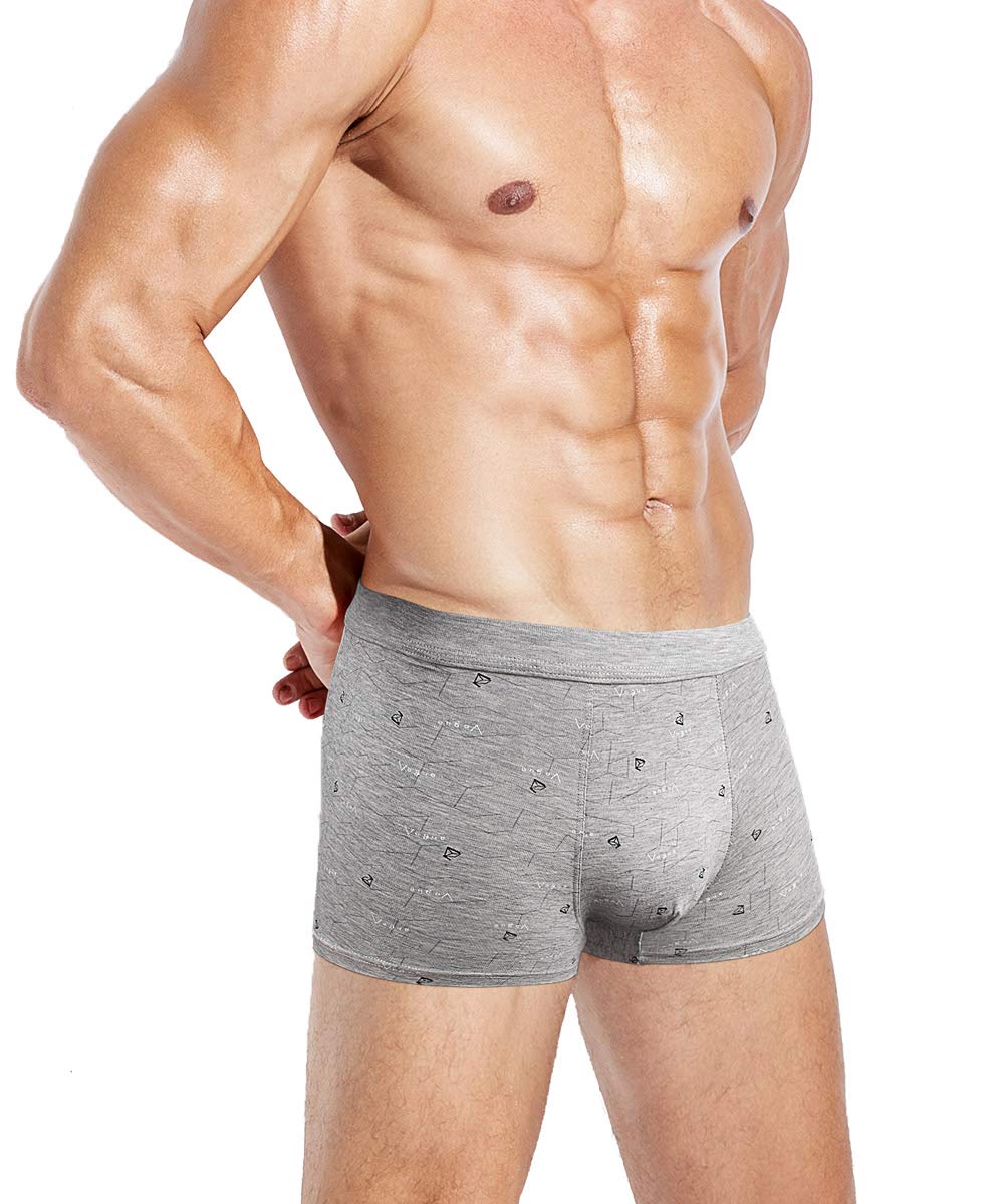 Men's Underwear Soft Bamboo Boxer Briefs  (9)