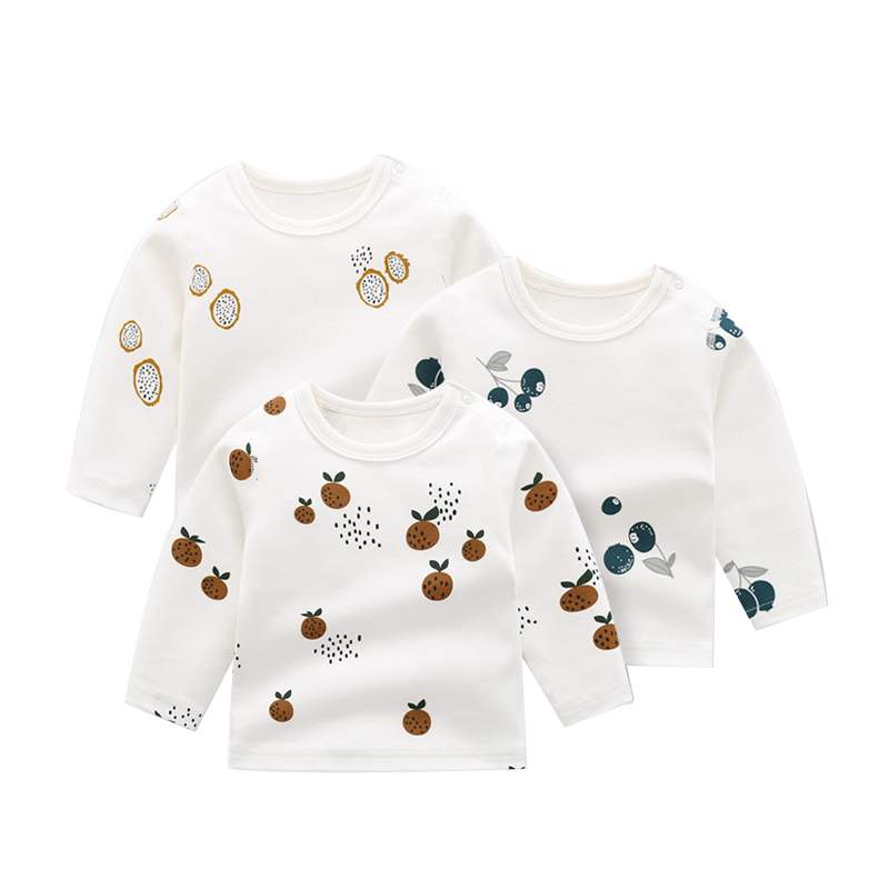 ECOGARMENTS Organic Cotton Kids Long Sleeve T-Shirt Baby Top