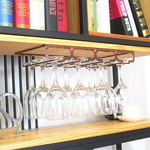 wine glasses under cabinet home kitchen bar counter cup closet Under cabinet wine glass rack
