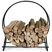 firewood log rack