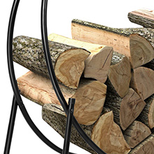 firewood log rack