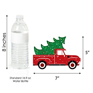 Merry Little Christmas Tree - Decorations DIY Red Truck and Car Christmas Party Essential Supplies