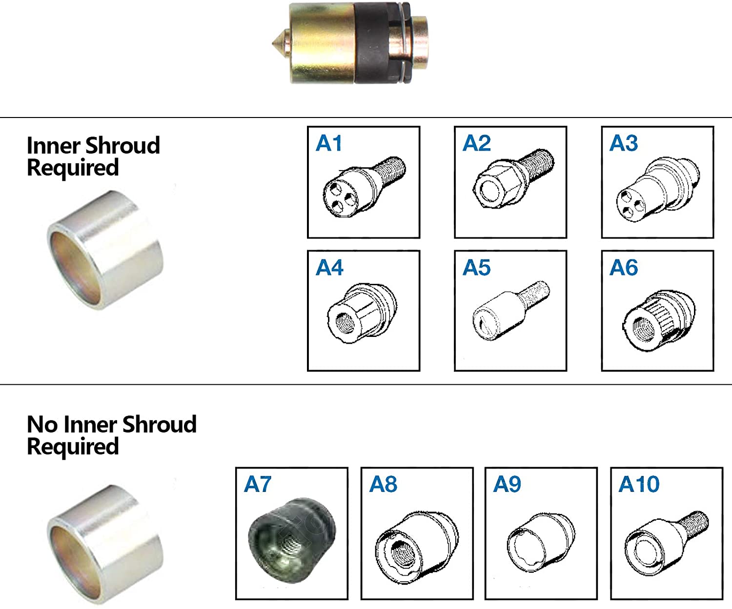 Unlock Any Wheel With Our FactoryMade Universal Locking Wheel Nut