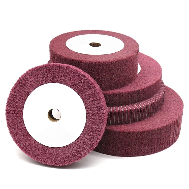 Non-woven Flap Wheel with flanges