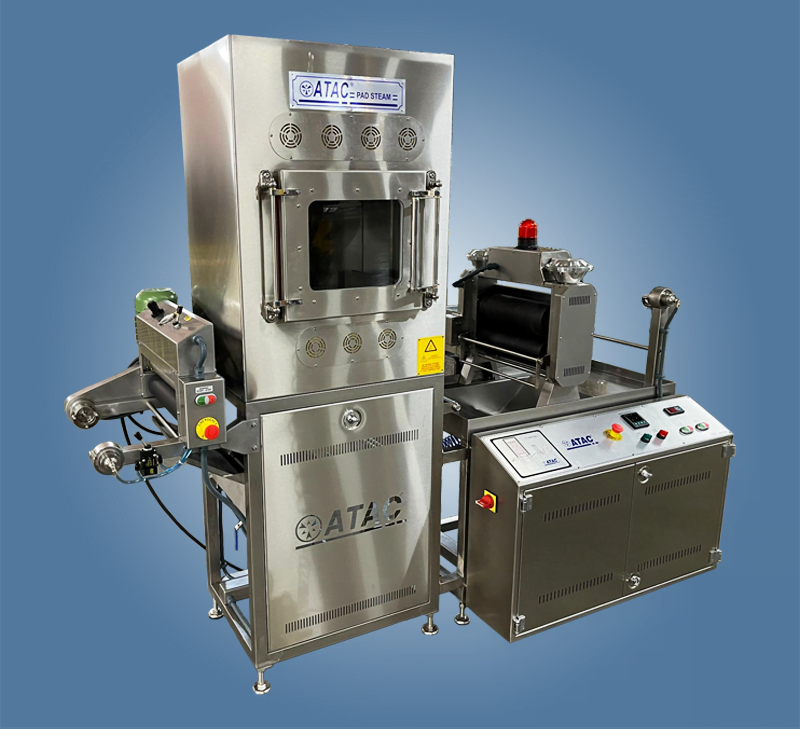 PAD-STEAM PADDER + STEAMER + WASHING - Atac Machinery