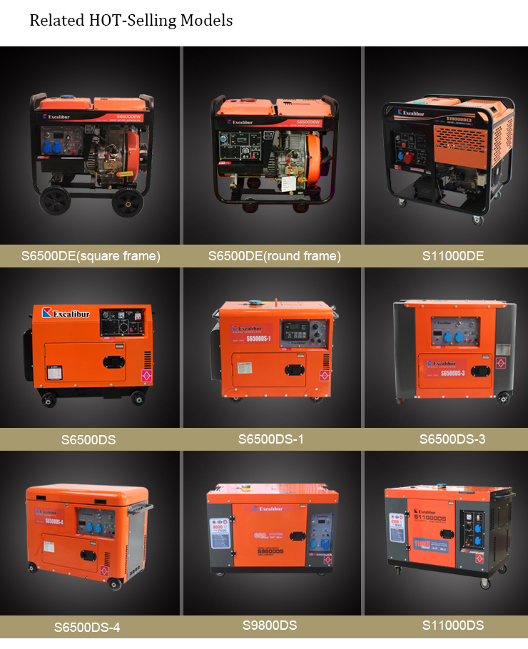 Price Of 7kw 6.5kw Diesel Generator5