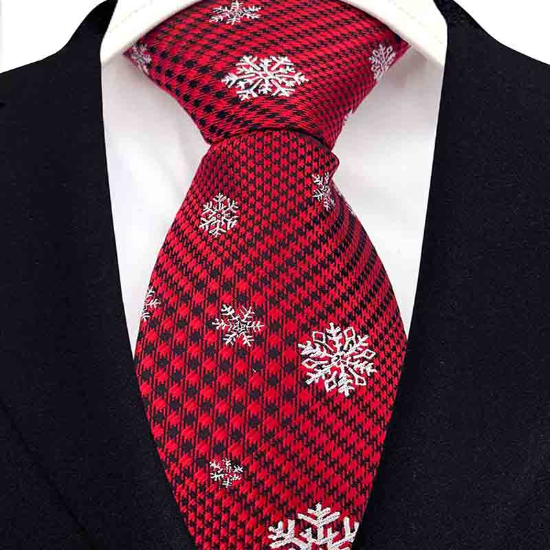 Factory Direct: Customizable Christmas Funny Ties - Low MOQ - 2022 New Design Silk <a href='/necktie/'>Necktie</a>