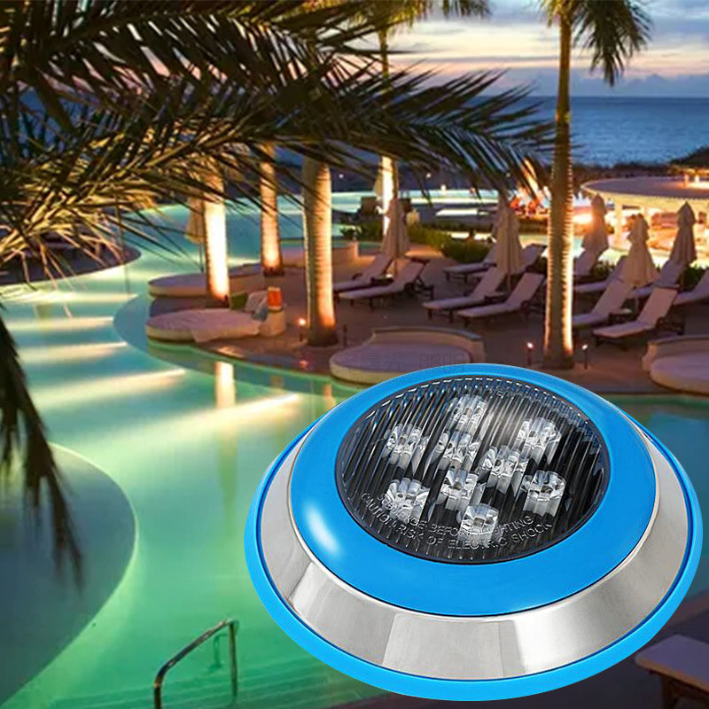 12v Underwater RGB single color led swimming pool light 