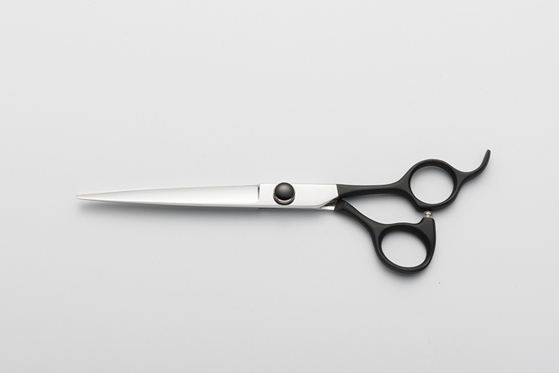 Rubber Handle Straight Grooming Scissors (1)