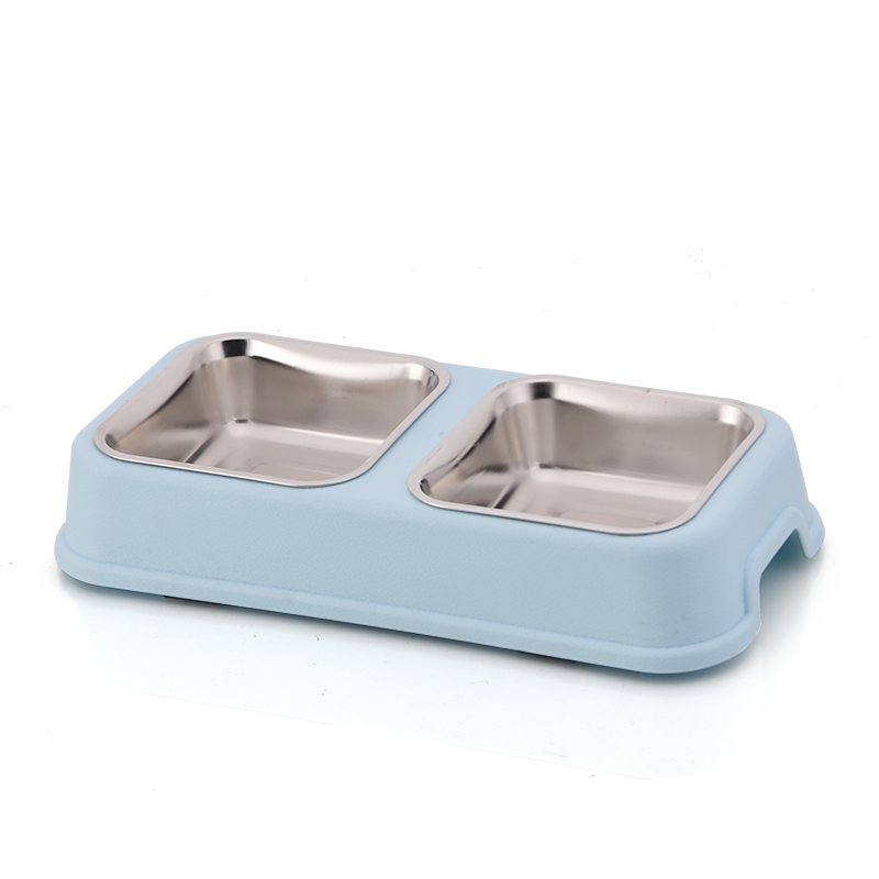 Factory Direct: Square Dog Bowls | Stainless Steel Double <a href='/pet-bowl/'>Pet Bowl</a>s | Detachable <a href='/cat-bowl/'>Cat Bowl</a>s