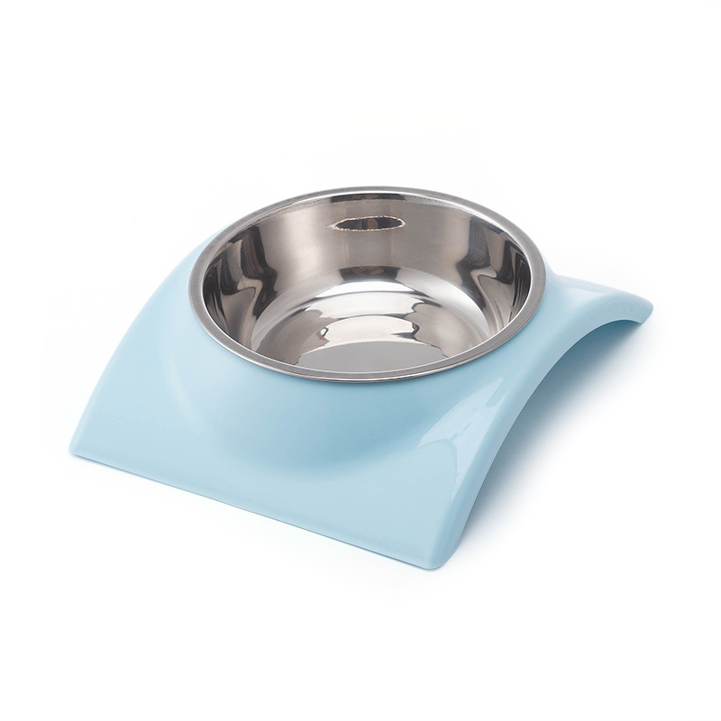 Factory Direct: Stainless Steel Premium Dog <a href='/cat-bowl/'>Cat Bowl</a>s with Plastic Plate Case - Durable & Hygienic Pet Feeding Solution