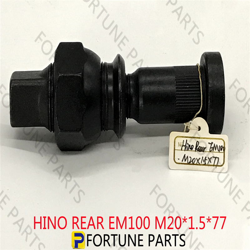 Truck wheel bolt and nut,HINO TRUCK bolt 