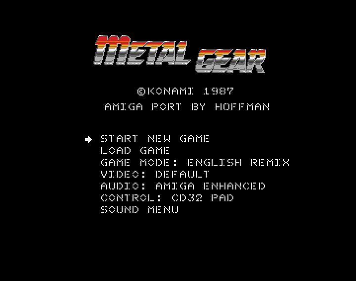 Metal Gear for Commodore 64 (1990) - MobyGames