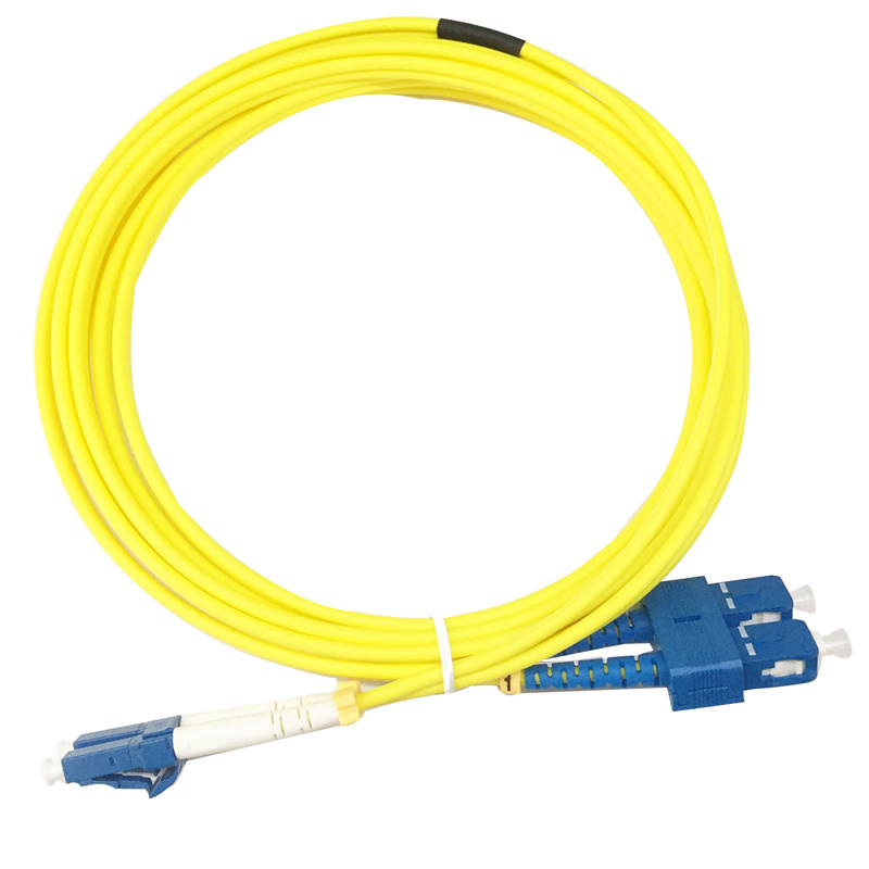 High-Quality <a href='/fiber-optic-patch-cord/'>Fiber Optic Patch Cord</a> 02 Core SCUPC-LCUPC, Direct from Factory