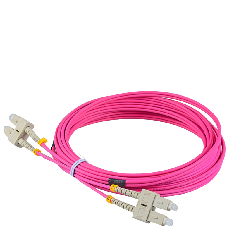 Premium Factory-Made <a href='/fiber-optic-patch-cord/'>Fiber Optic Patch Cord</a> 02 Core OM4 SCUPC-SCUPC for High-Speed Connectivity