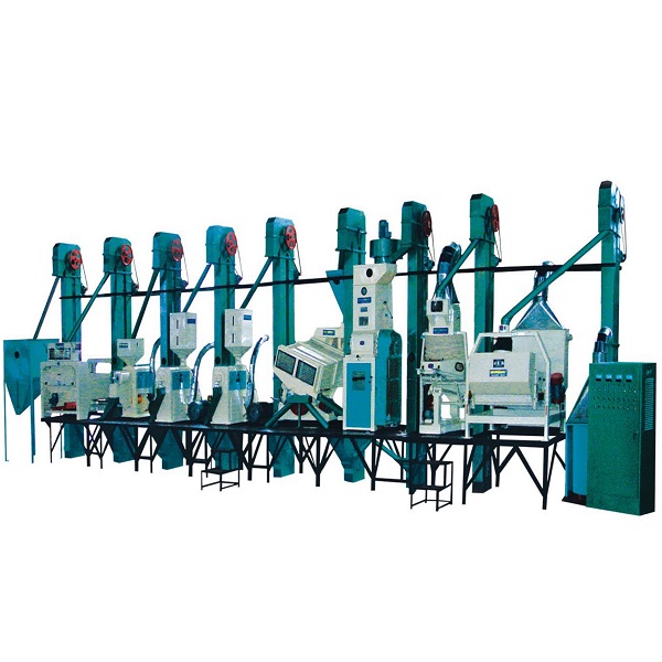 50-60t/day Integrated Rice Milling Line