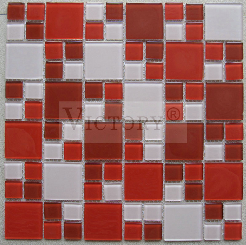 Blue Mosaic Bathroom Tiles Swimming Pool Mosaics Mosaic Kitchen Backsplash Simple Mosaic Patten Design Backsplash Glass for Mosaic Tiles Glass Mosaic/Colored/Swimming Pool/TV Wall/ Glass Mosaic China Manufacture Colorful Bathroom Wall Mosaic Tile