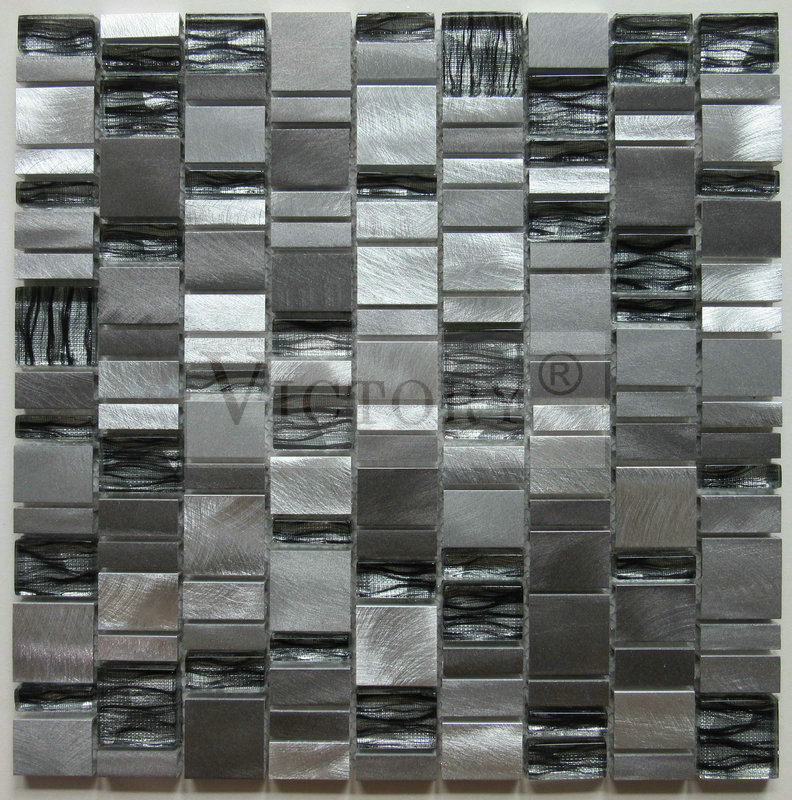 Factory-Direct Metallic Random Mix Mosaic Tiles: Ideal for Backsplashes & Bathrooms