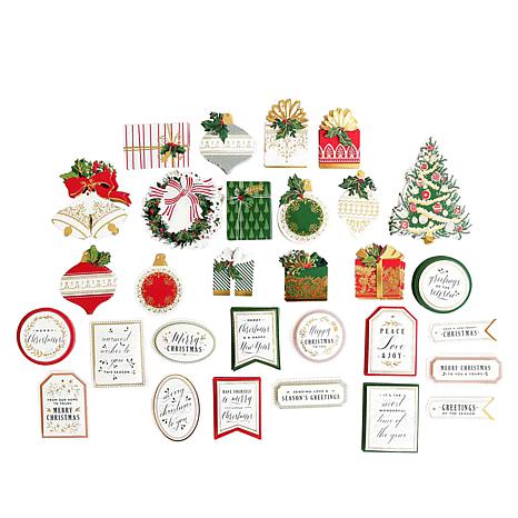 Mini Christmas Light Bulbs Sticker Garland  Artificial Floral Supplies